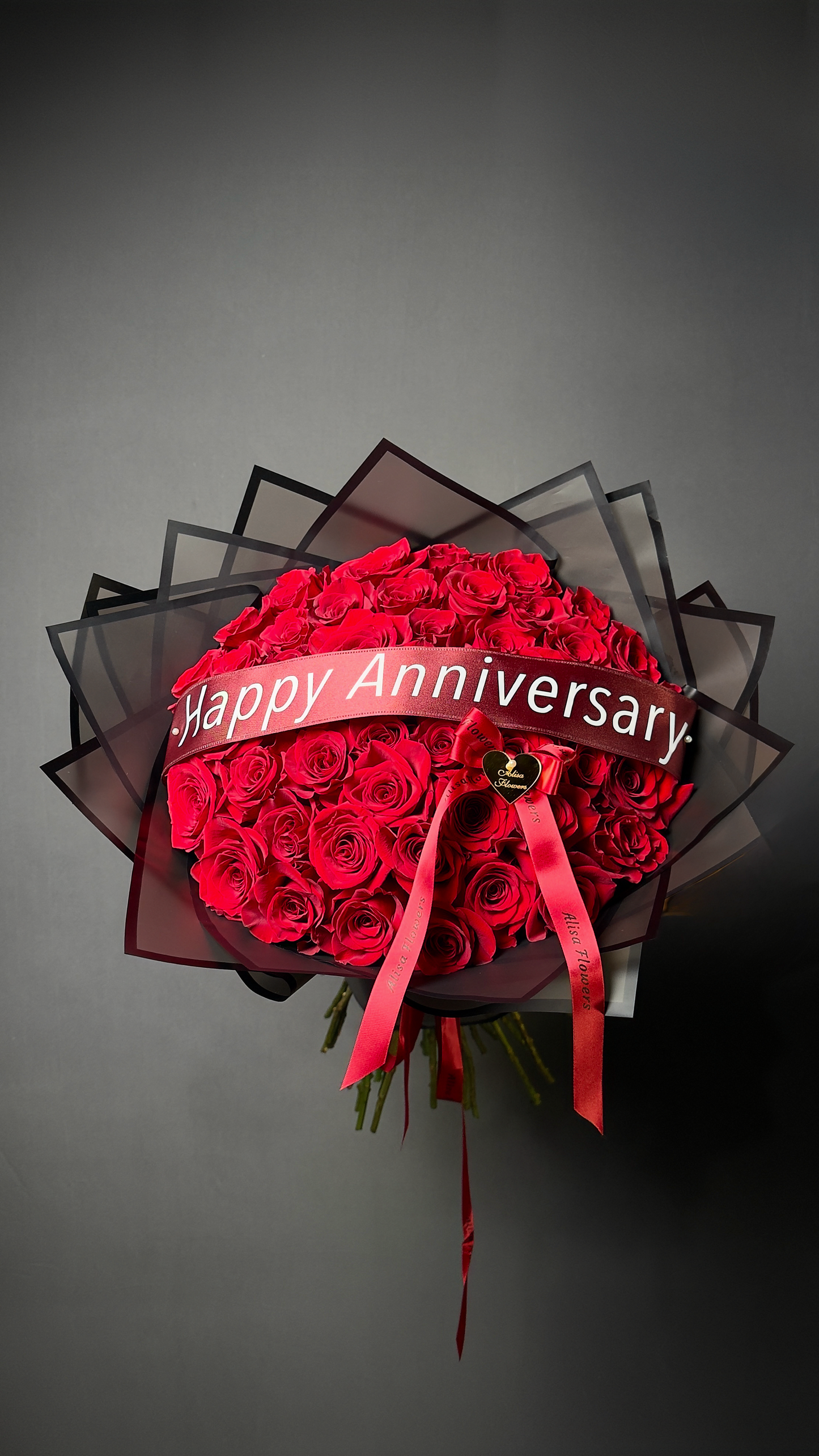 Red Roses Anniversary Bouquet