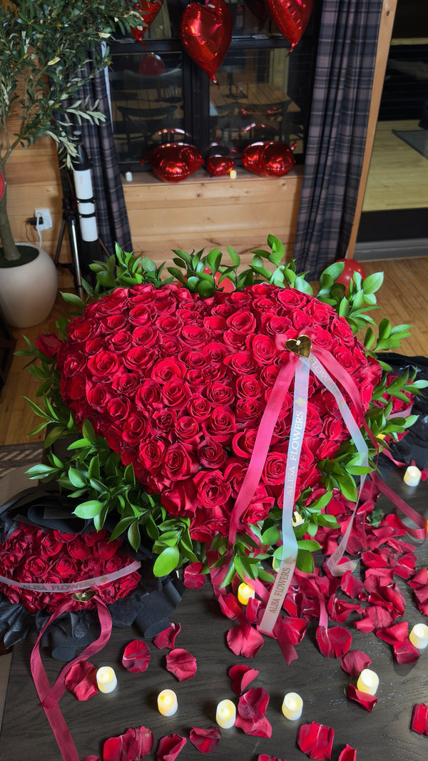 Forever in Bloom 3D Rose Heart
