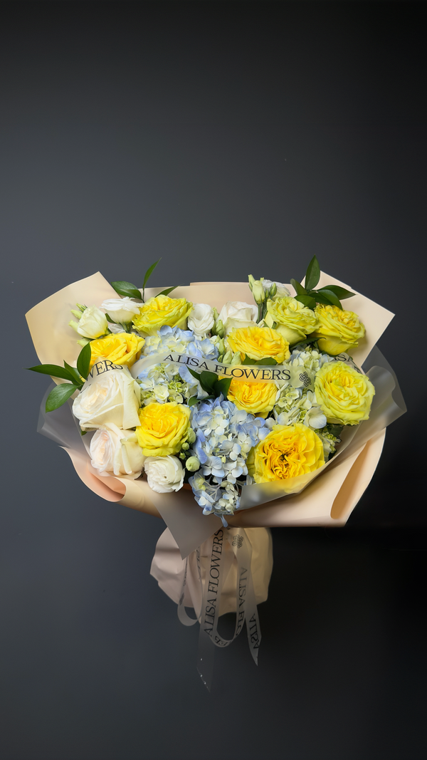 Yellow & White